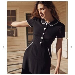 christy dawn the sebastian dress in noir